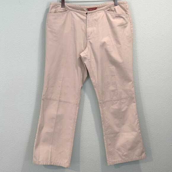 ESPRIT‎ Light Khaki Pant Size 11/12 - Picture 1 of 7